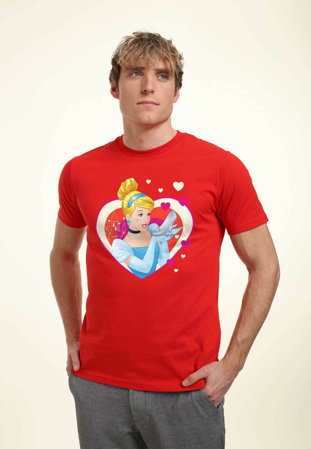 Футболка с принтом DISNEY PRINCESSES CINDERELLA HEARTS UNISEX Henry Tiger, красный
Футболка с принтом DISNEY PRINCESSES CINDERELLA HEARTS UNISEX Henry Tiger, красный