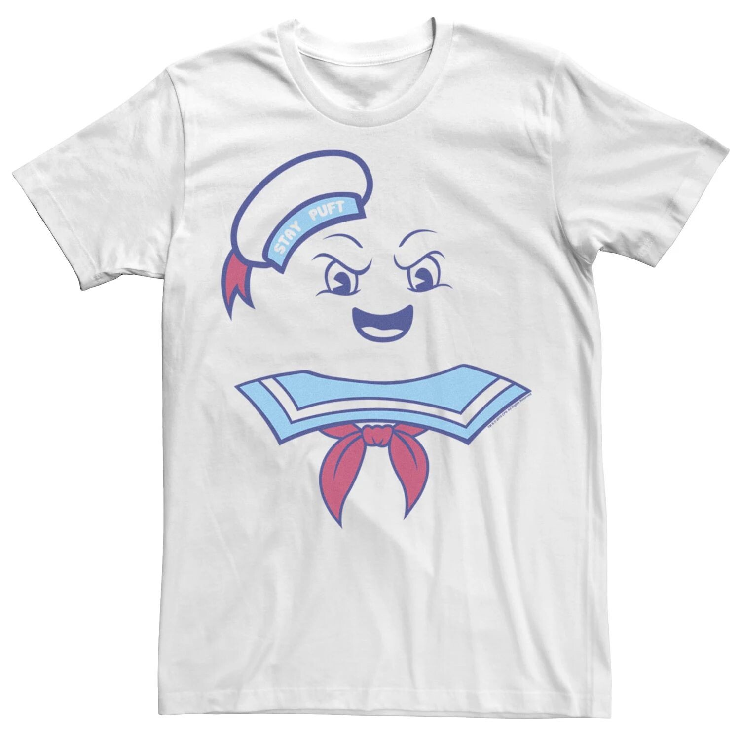 Мужская костюмная футболка «Охотники за привидениями» Stay Puft Marshmallow Licensed Character
Мужская костюмная футболка «Охотники за привидениями» Stay Puft Marshmallow Licensed Character