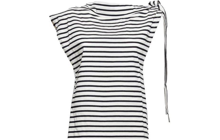 Полосатый топ без рукавов с бантом Msgm, черный
Полосатый топ без рукавов с бантом Msgm, черный