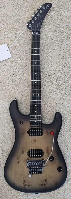Электрогитара EVH 5150 Deluxe Poplar Burl, Ebony Fretboard, Black Burst Electric Guitar
Электрогитара EVH 5150 Deluxe Poplar Burl, Ebony Fretboard, Black Burst Electric Guitar