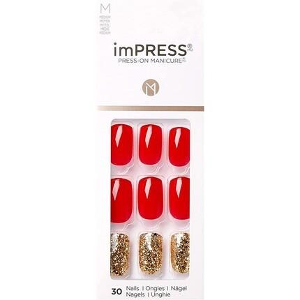 Impress Press-On Manicure Memories Квадрат средней длины с технологией Purefit — 30 накладных ногтей, Kiss
Impress Press-On Manicure Memories Квадрат средней длины с технологией Purefit — 30 накладных ногтей, Kiss