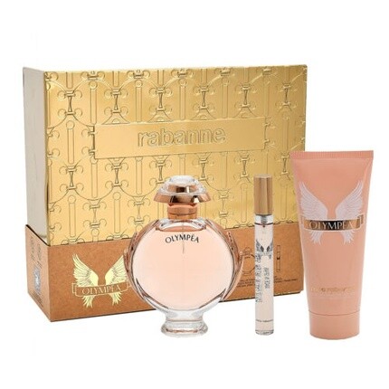 Olympea 80 мл парфюмированная вода 100 мл лосьон для тела 10 мл Edp, Paco Rabanne
Olympea 80 мл парфюмированная вода 100 мл лосьон для тела 10 мл Edp, Paco Rabanne