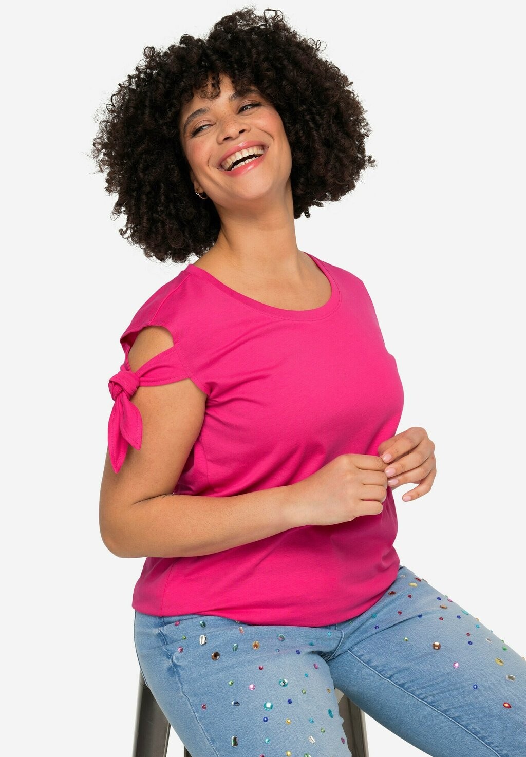 Футболка с принтом SCHULTER CUTOUT RUNDHALS HALBARM Angel of Style, розовый
Футболка с принтом SCHULTER CUTOUT RUNDHALS HALBARM Angel of Style, розовый