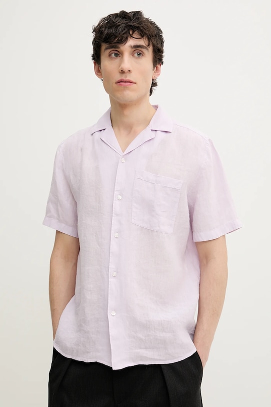 Льняная рубашка Hugo, фиолетовый
Льняная рубашка Hugo, фиолетовый