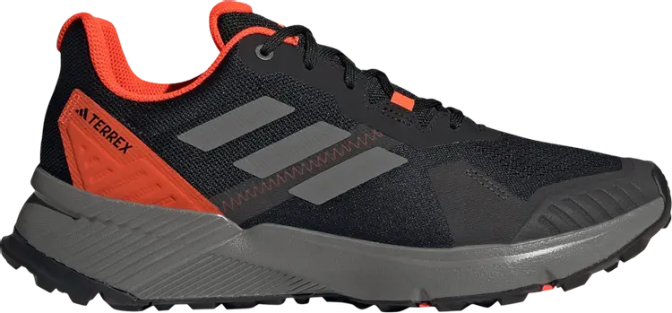 Кроссовки Terrex Soulstride 'Black Solar Red', черный 
Кроссовки Terrex Soulstride 'Black Solar Red', черный