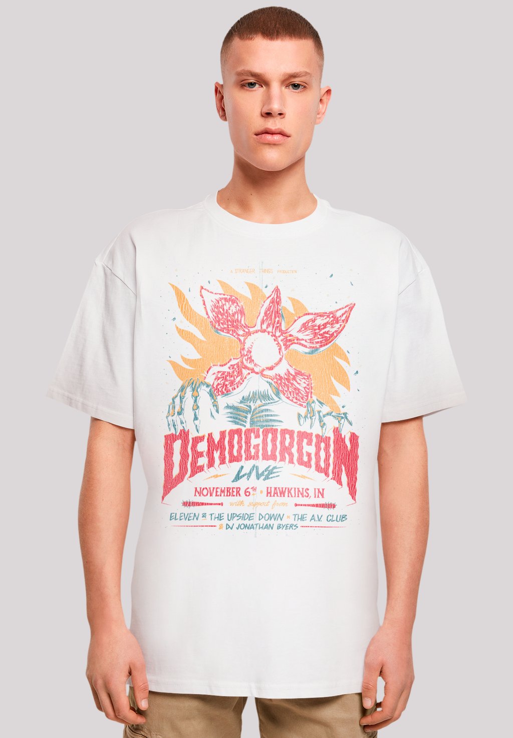 Футболка с принтом STRANGER THINGS DEMOGORGON POSTER NETFLIX TV SERIES F4NT4STIC, белый
Футболка с принтом STRANGER THINGS DEMOGORGON POSTER NETFLIX TV SERIES F4NT4STIC, белый