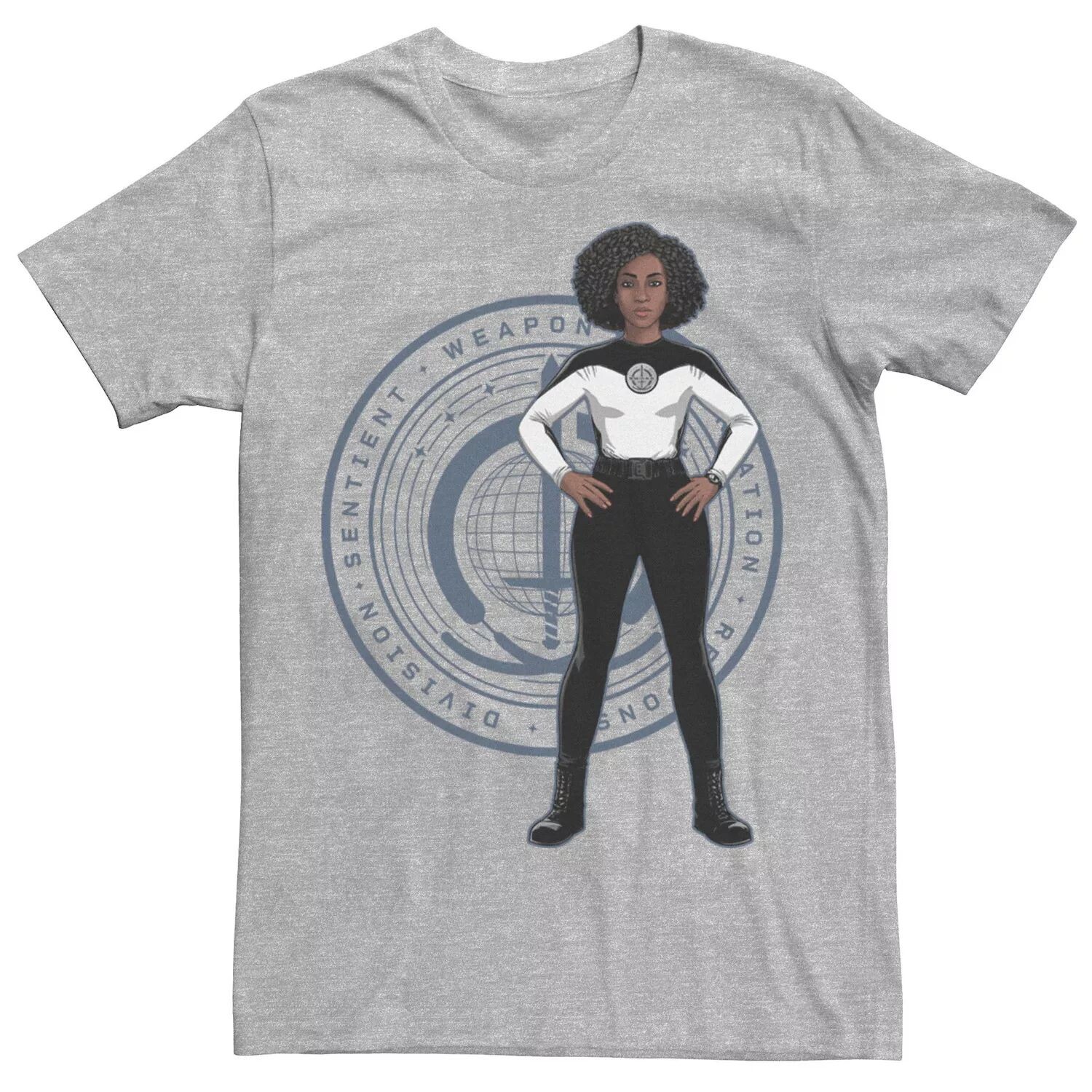 Мужская футболка с логотипом и плакатом WandaVision Rambeau Marvel 
Мужская футболка с логотипом и плакатом WandaVision Rambeau Marvel