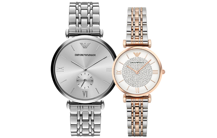 EMPORIO ARMANI Часы Stars Wrist Watch Quartz Movement Stainless Steel Strap Silver Dial Unisex, Silver Dial+White Dial (Matching Pairs)
EMPORIO ARMANI Часы Stars Wrist Watch Quartz Movement Stainless Steel Strap Silver Dial Unisex, Silver Dial+White Dial (Matching Pairs)