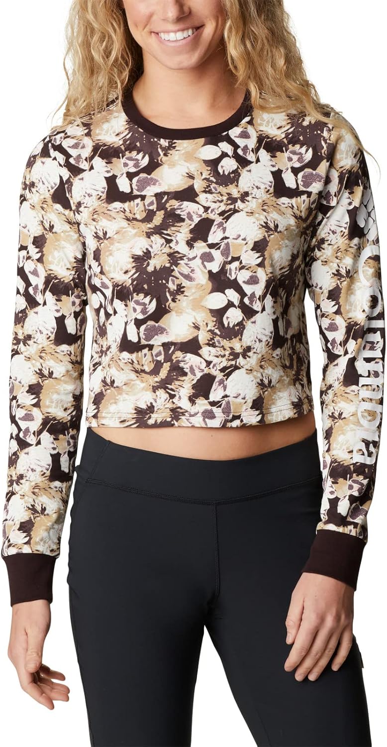 Женская футболка Columbia North Cascades с длинным рукавом и принтом, New Cinder Solarized Print
Женская футболка Columbia North Cascades с длинным рукавом и принтом, New Cinder Solarized Print