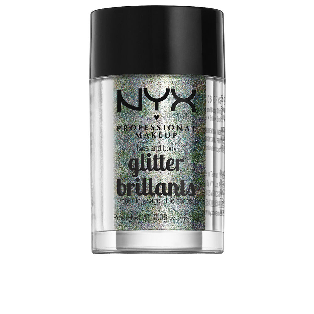 Тени для век Glitter brillants face and body Nyx professional make up, 2,5 г, crystal
Тени для век Glitter brillants face and body Nyx professional make up, 2,5 г, crystal