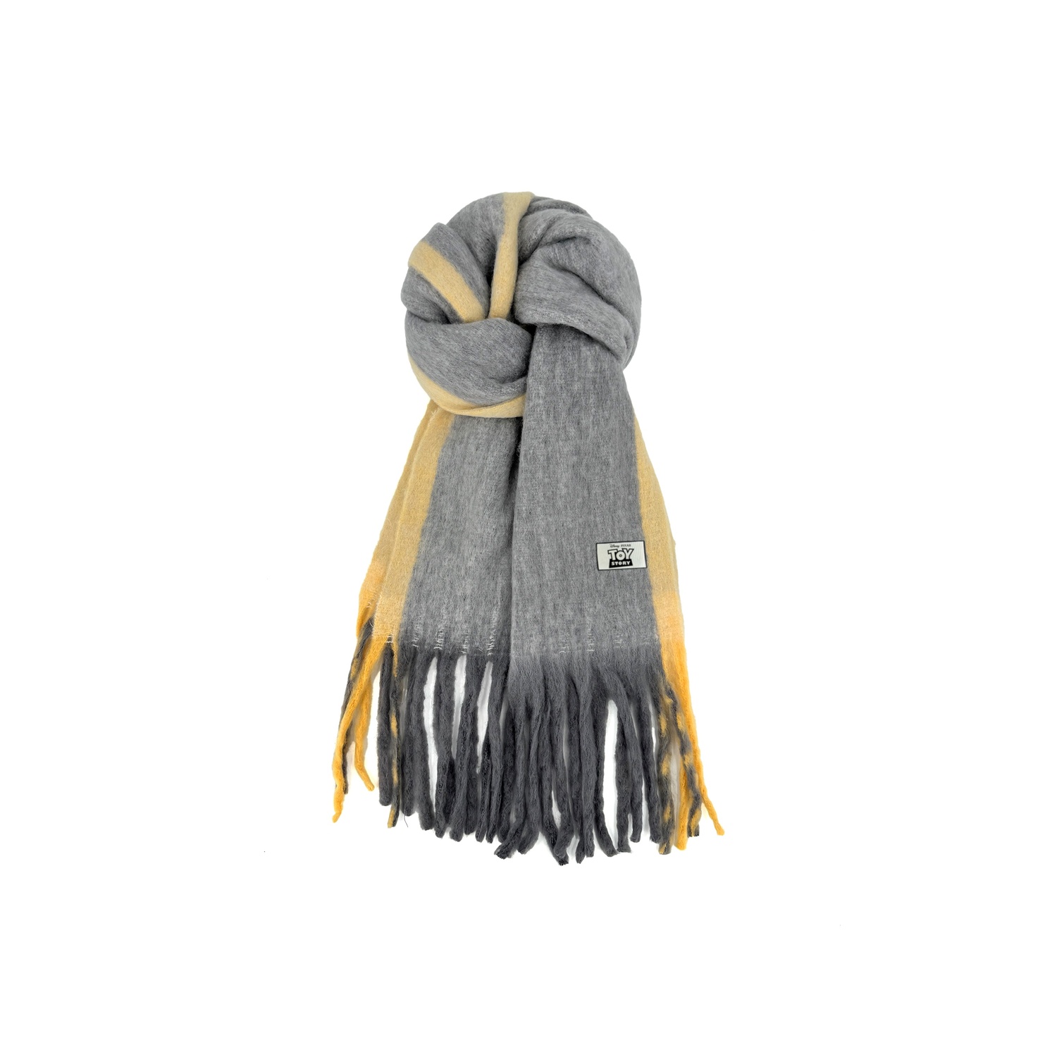 Disney Вязаный шарф унисекс, Gray 
Disney Вязаный шарф унисекс, Gray