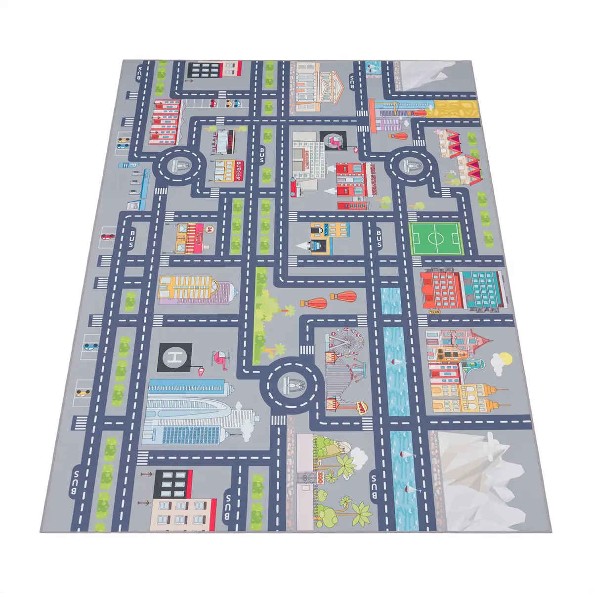 Детский ковер Paco Home "Bino 575", прямоугольный, короткий ворс, уличный игровой ковер, детская комната 120х160 см, серый
Детский ковер Paco Home "Bino 575", прямоугольный, короткий ворс, уличный игровой ковер, детская комната 120х160 см, серый