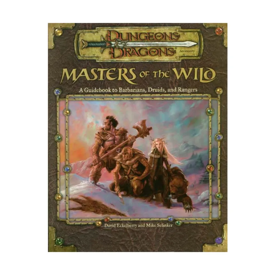 Masters of the Wild, Dungeons & Dragons (3rd Edition) (d20) - Player's Guides, мягкая обложка
Masters of the Wild, Dungeons & Dragons (3rd Edition) (d20) - Player's Guides, мягкая обложка
