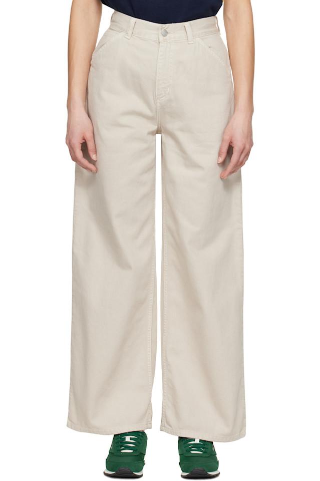 Брюки Jens Carhartt Work In Progress, цвет fleur de sel (stone dyed)
Брюки Jens Carhartt Work In Progress, цвет fleur de sel (stone dyed)