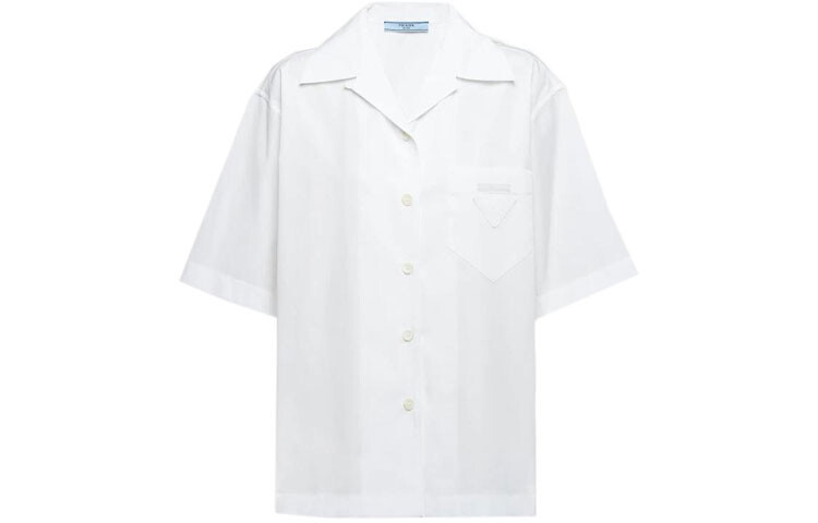 Рубашка женская Prada с широкими рукавами, белый
Рубашка женская Prada с широкими рукавами, белый