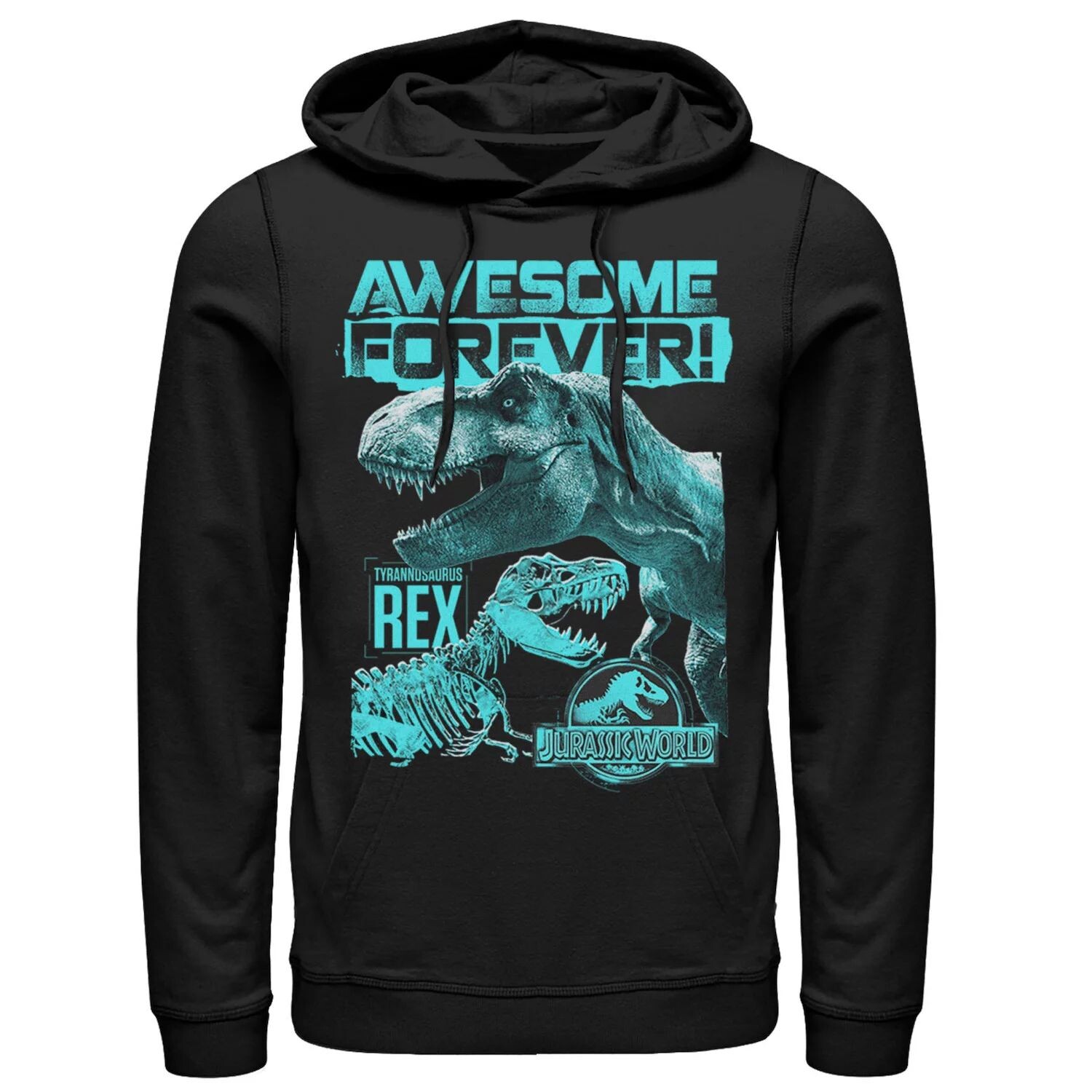 Мужская худи Jurassic World Two T-Rex Awesome Forever Licensed Character, черный
Мужская худи Jurassic World Two T-Rex Awesome Forever Licensed Character, черный