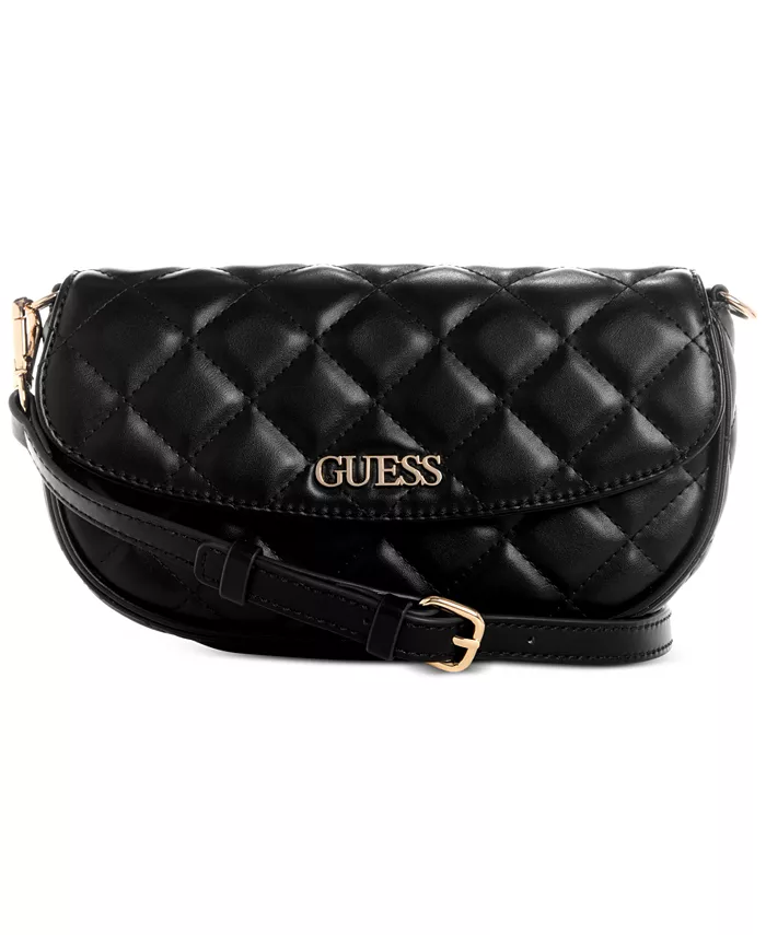 Маленькая стеганая сумка через плечо Tinsley с клапаном GUESS, черный
Маленькая стеганая сумка через плечо Tinsley с клапаном GUESS, черный
