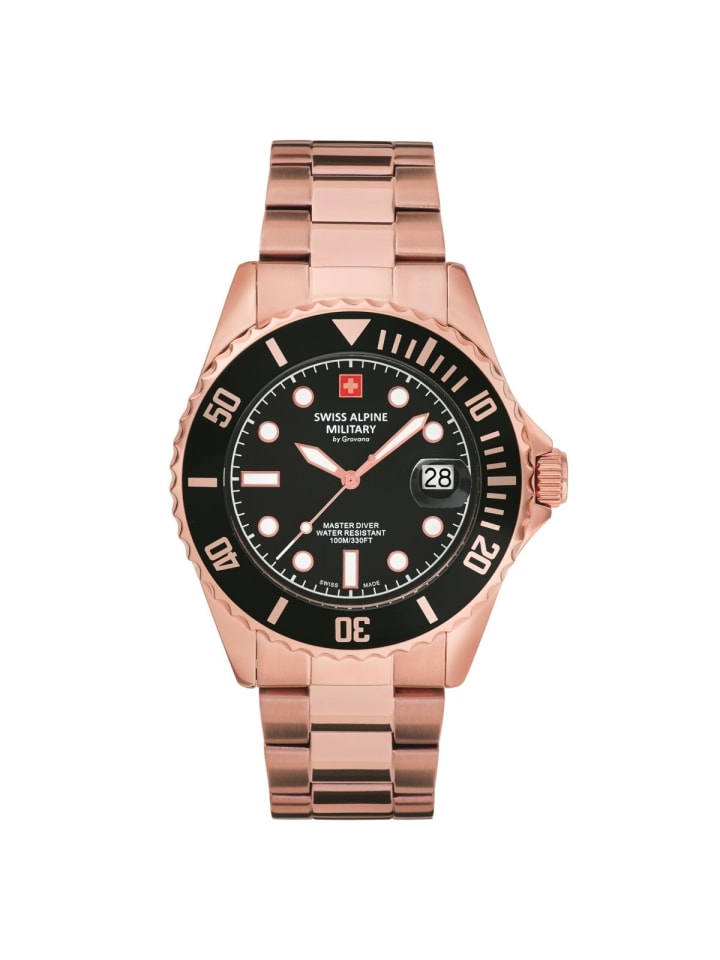 Swiss Military Кварцевые часы 7053.1167SAM розового цвета
Swiss Military Кварцевые часы 7053.1167SAM розового цвета