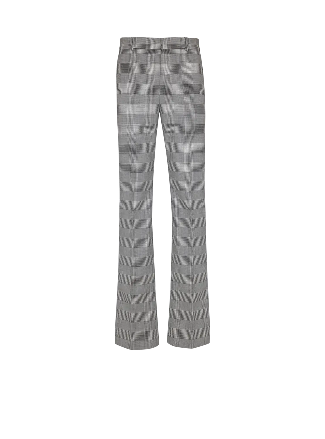 Брюки с вытачками из шерсти в клетку "Принц Уэльский" Balmain, черный
Брюки с вытачками из шерсти в клетку "Принц Уэльский" Balmain, черный