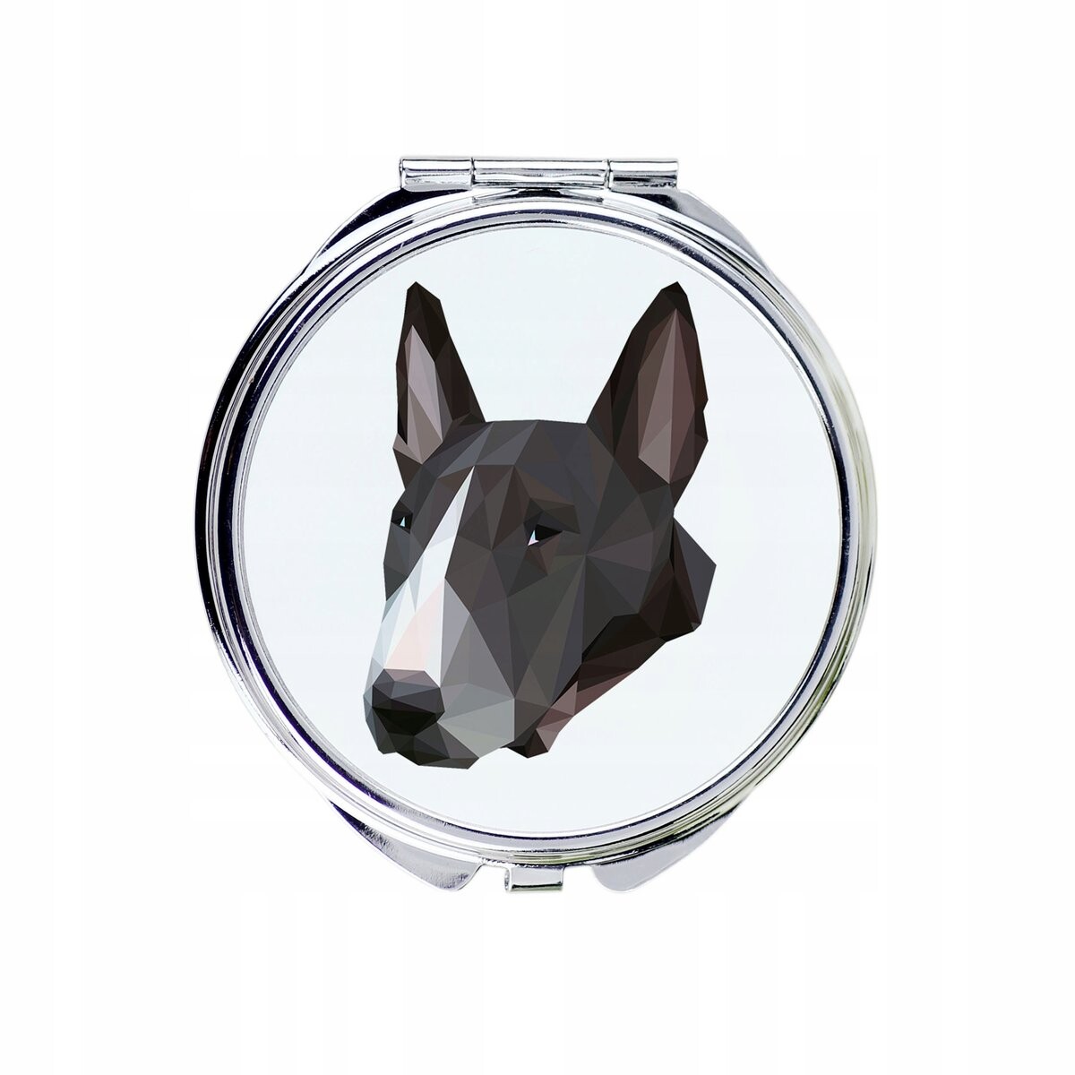 Бультерьер Карманное зеркало Геометрическая собака Inna Marka
Бультерьер Карманное зеркало Геометрическая собака Inna Marka