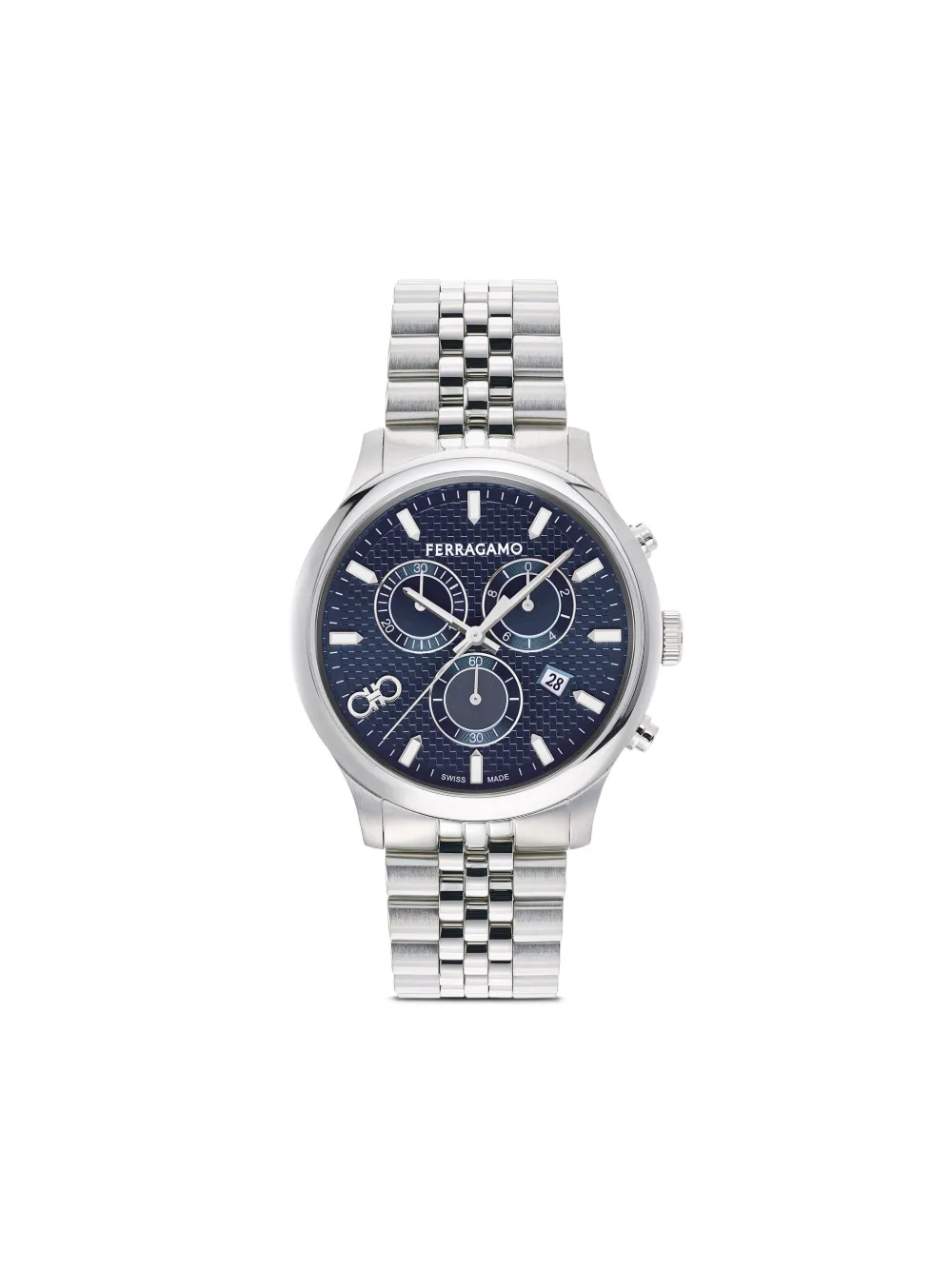 Наручные часы Duo Chronograph Q 42 мм Ferragamo, синий
Наручные часы Duo Chronograph Q 42 мм Ferragamo, синий