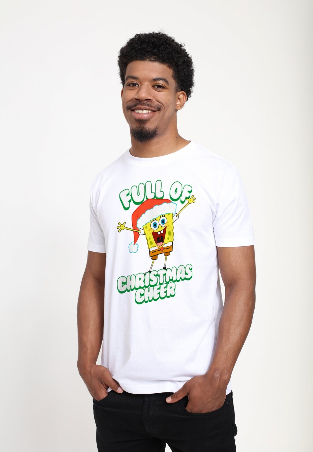 Футболка с принтом SPONGEBOB SQUAREPANTS FULL OF CHRISTMAS CHEER Henry Tiger, белый
Футболка с принтом SPONGEBOB SQUAREPANTS FULL OF CHRISTMAS CHEER Henry Tiger, белый