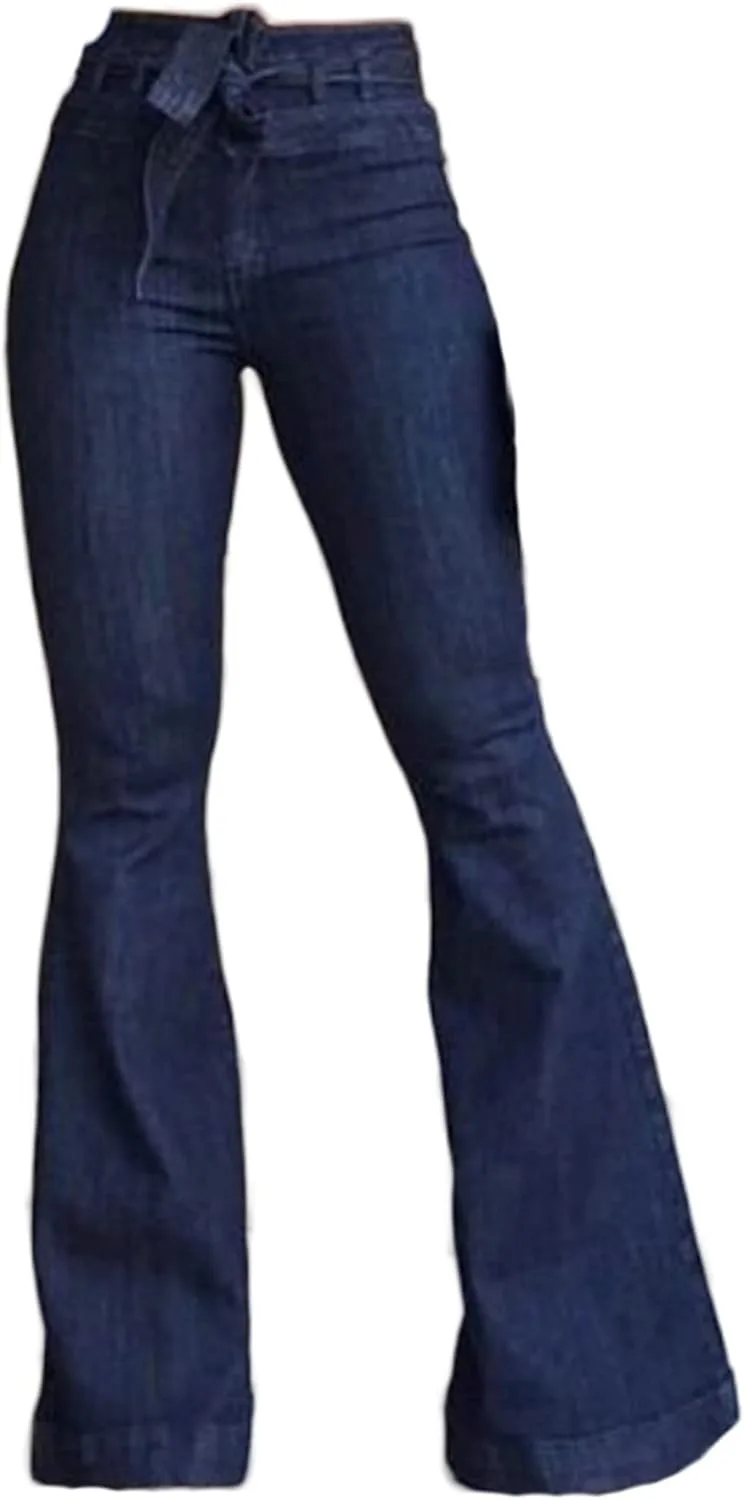 Женские джинсы-клеш с кружевной шнуровкой и эластичным поясом Andongnywell
Женские джинсы-клеш с кружевной шнуровкой и эластичным поясом Andongnywell