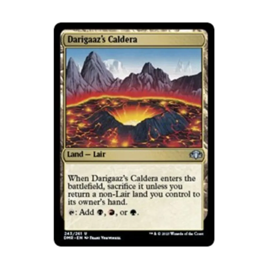 CCG Кальдера Даригааза (U), MTG - Dominaria Remastered
CCG Кальдера Даригааза (U), MTG - Dominaria Remastered