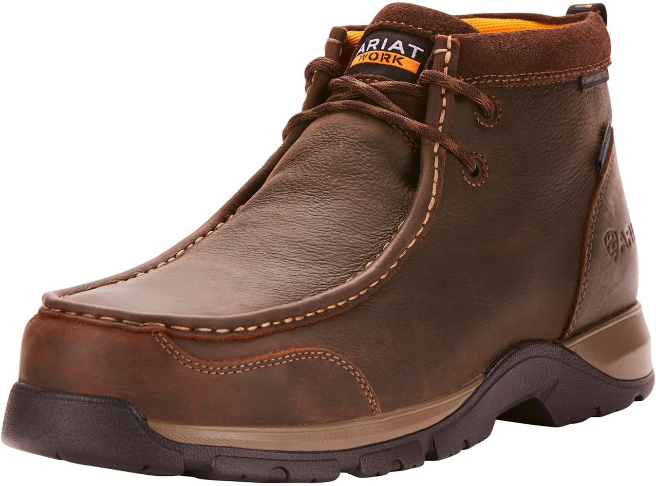 Мужские рабочие ботинки Ariat Edge LTE Moc с водонепроницаемой композитной защитой носка, темно-коричневый
Мужские рабочие ботинки Ariat Edge LTE Moc с водонепроницаемой композитной защитой носка, темно-коричневый