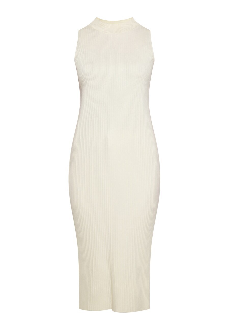 Вязаное платье usha WHITE LABEL Knitted dress, кремовый 
Вязаное платье usha WHITE LABEL Knitted dress, кремовый