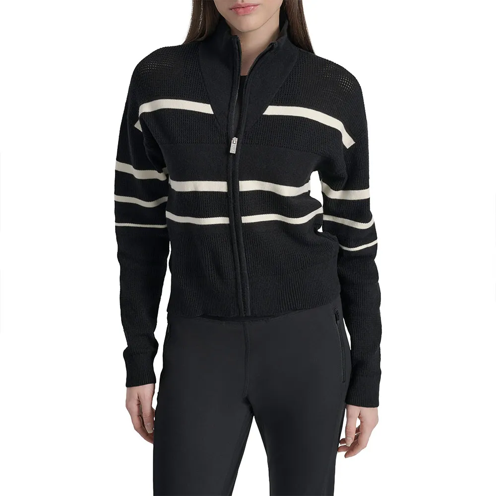 Куртка DKNY Open Stitch Stripe Logo, черный 
Куртка DKNY Open Stitch Stripe Logo, черный