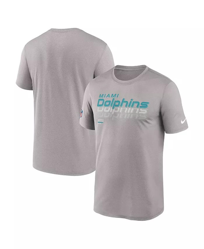 Мужская серая футболка Miami Dolphins Sideline Legend Performance Nike
Мужская серая футболка Miami Dolphins Sideline Legend Performance Nike