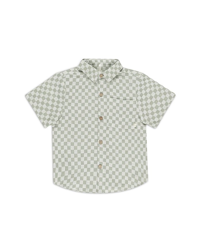 Детская льняная рубашка с коротким рукавом и средиземноморским принтом для мальчиков - Little Kid Rylee + Cru, зеленый
Детская льняная рубашка с коротким рукавом и средиземноморским принтом для мальчиков - Little Kid Rylee + Cru, зеленый