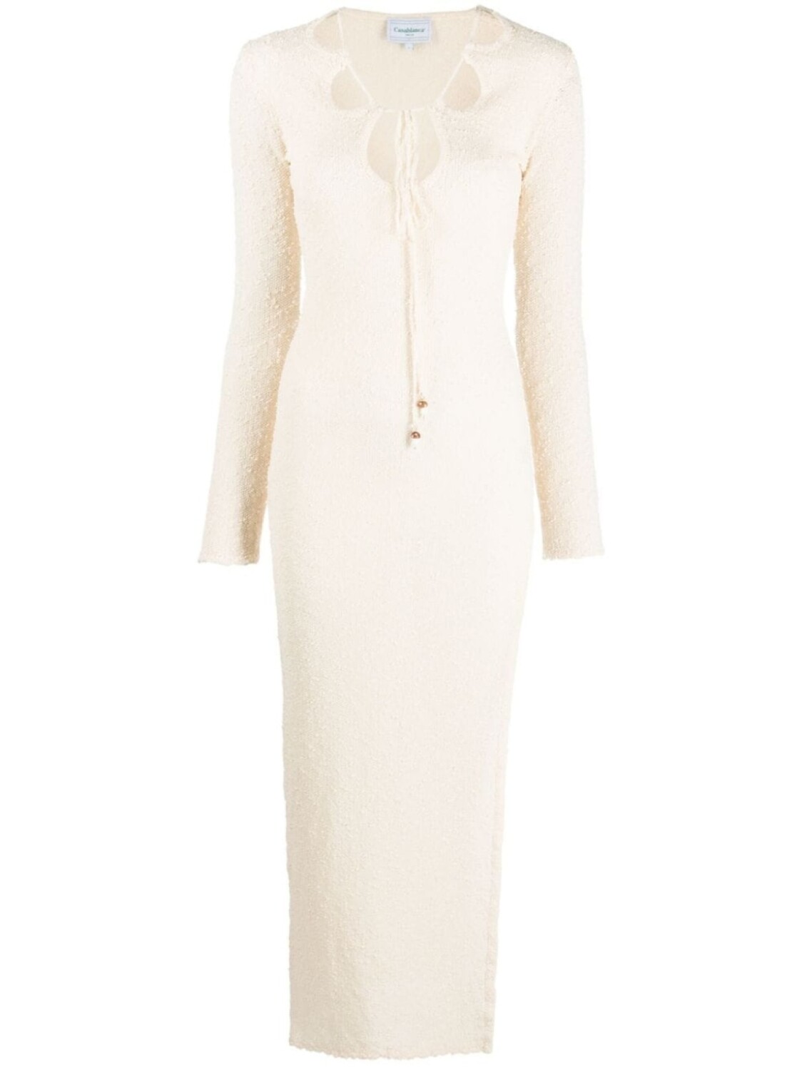 Casablanca платье из букле с вырезами, нейтральный цвет
Casablanca платье из букле с вырезами, нейтральный цвет