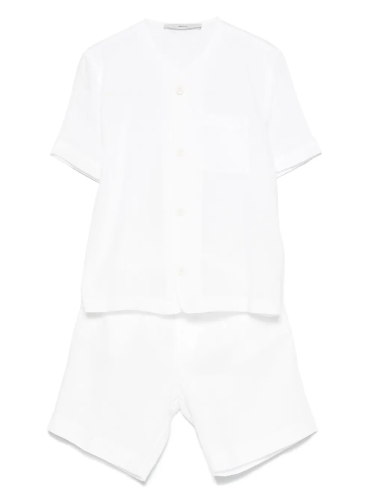 Льняные шорты с завязками i'm brian, белый 
Льняные шорты с завязками i'm brian, белый