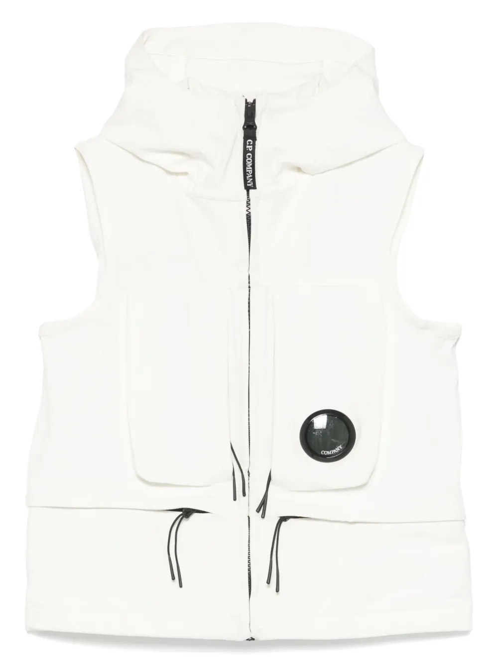 Жилет с капюшоном C.P. Company Kids, белый
Жилет с капюшоном C.P. Company Kids, белый