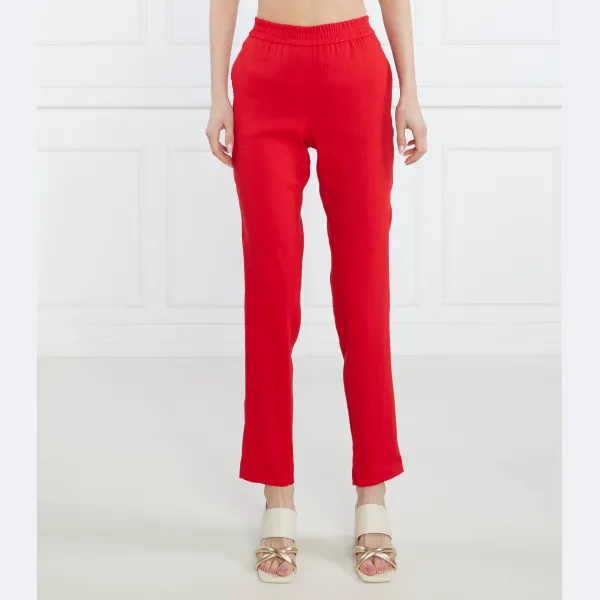 Льняные брюки узкого кроя Marc Cain, красный
Льняные брюки узкого кроя Marc Cain, красный