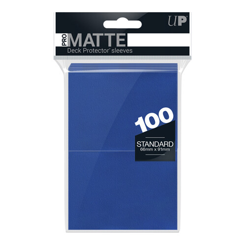Чехол для карточек Pro-Matte Standard Sleeves: Blue (100) Ultra Pro
Чехол для карточек Pro-Matte Standard Sleeves: Blue (100) Ultra Pro