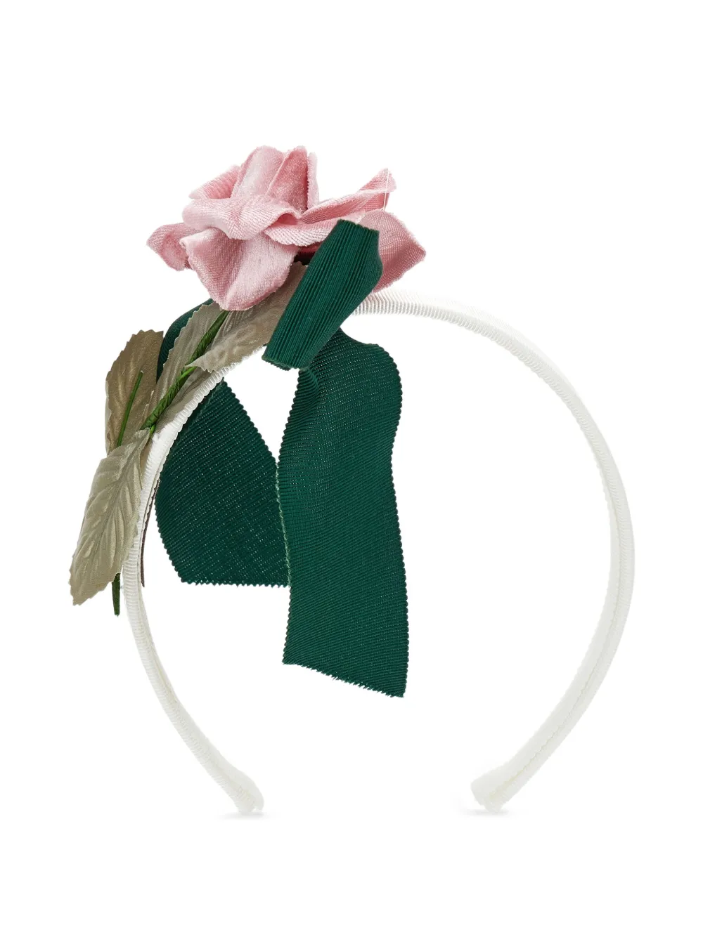 Ободок с цветочным декором Monnalisa, зеленый
Ободок с цветочным декором Monnalisa, зеленый