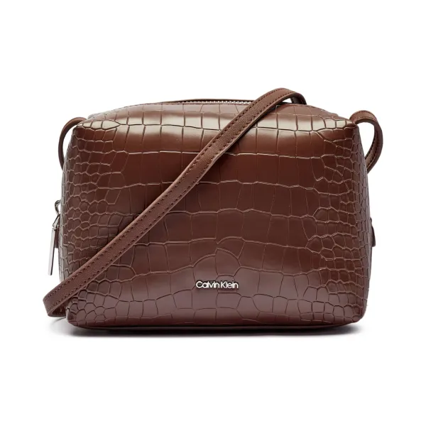 Сумка на плечо из крокодиловой кожи Calvin Klein, коричневый
Сумка на плечо из крокодиловой кожи Calvin Klein, коричневый