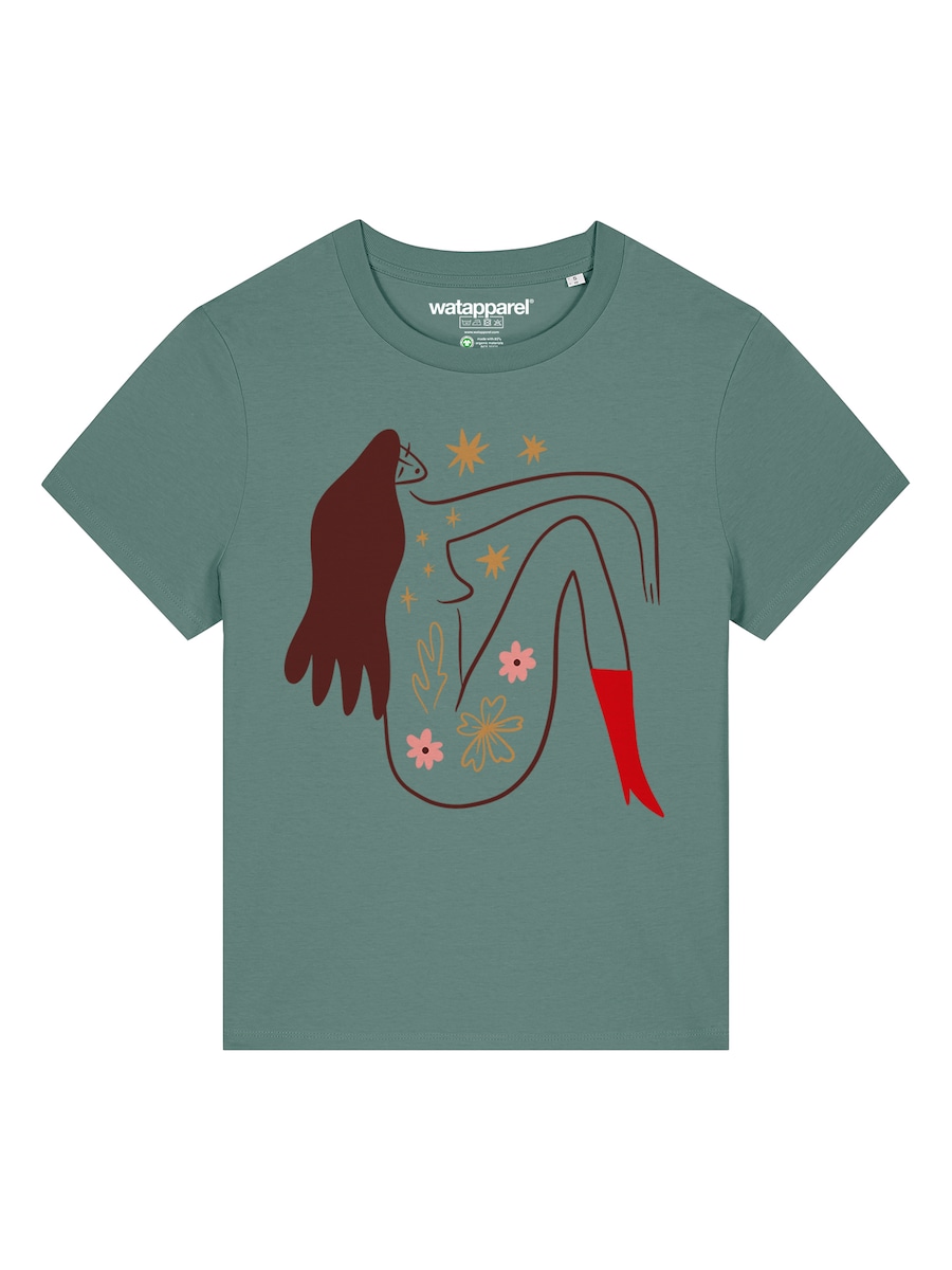 Рубашка Watapparel Love And Flex, изумрудный
Рубашка Watapparel Love And Flex, изумрудный