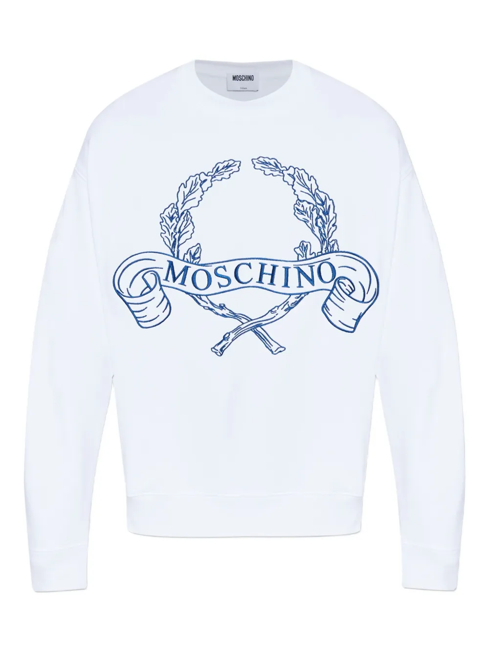 Толстовка с вышивкой Moschino, белый
Толстовка с вышивкой Moschino, белый