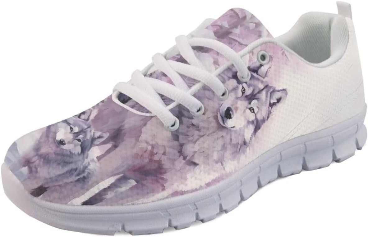 Женские осенние кроссовки на шнуровке, повседневные слипоны для бега и ходьбы, спортивная обувь для женщин Getelinseng, Watercolor Wolves
Женские осенние кроссовки на шнуровке, повседневные слипоны для бега и ходьбы, спортивная обувь для женщин Getelinseng, Watercolor Wolves