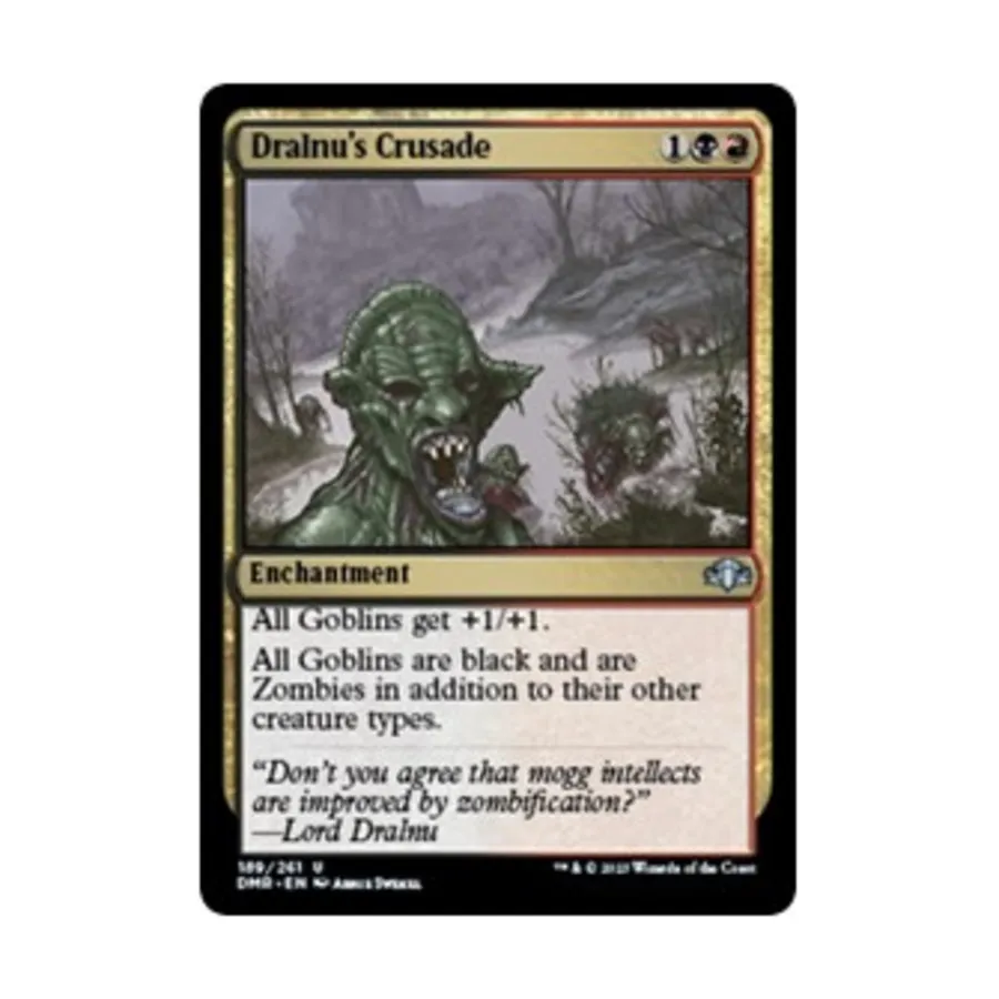 CCG Крестовый поход Дралну (U), MTG - Dominaria Remastered
CCG Крестовый поход Дралну (U), MTG - Dominaria Remastered