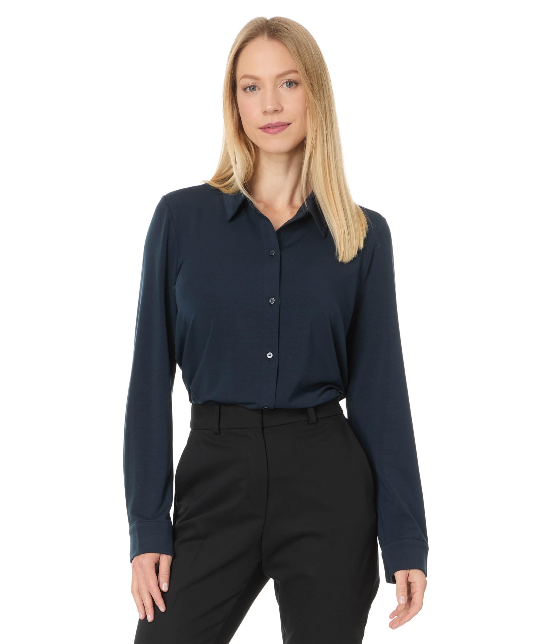 Рубашка Eileen Fisher Classic Collar Slim Shirt, Deep Adriatic
Рубашка Eileen Fisher Classic Collar Slim Shirt, Deep Adriatic