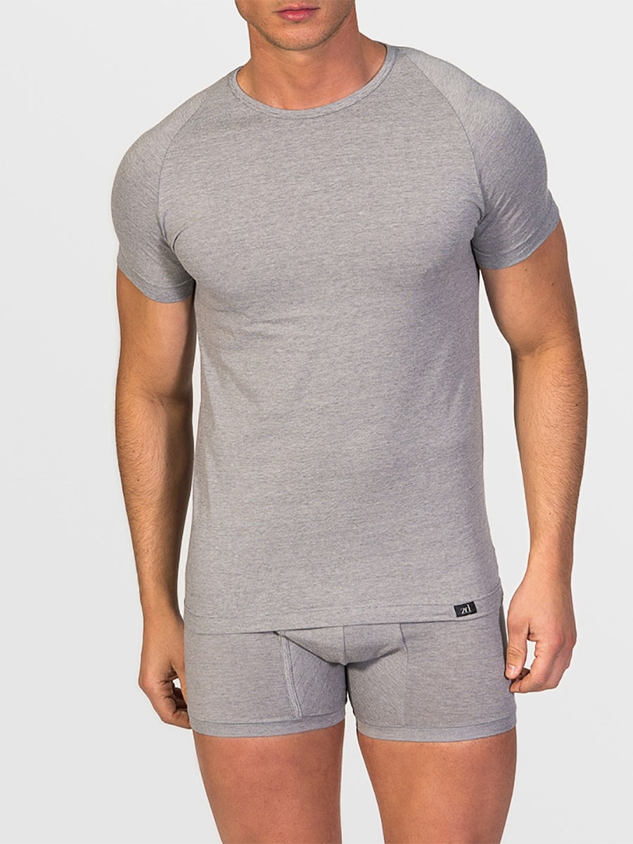 Нижняя рубашка zd ZERO DEFECTS Crew-neck T-shirt Egiptian cotton, серый
Нижняя рубашка zd ZERO DEFECTS Crew-neck T-shirt Egiptian cotton, серый