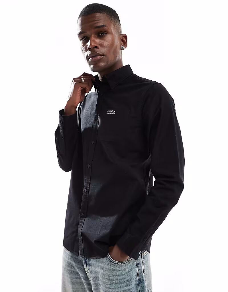 Рубашка Barbour International Kinetic Oxford черного цвета
Рубашка Barbour International Kinetic Oxford черного цвета