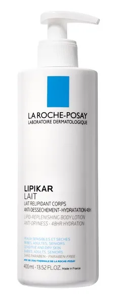 La Roche Posay Lipikar Lait 400 мл Увлажняющее молочко для тела
La Roche Posay Lipikar Lait 400 мл Увлажняющее молочко для тела