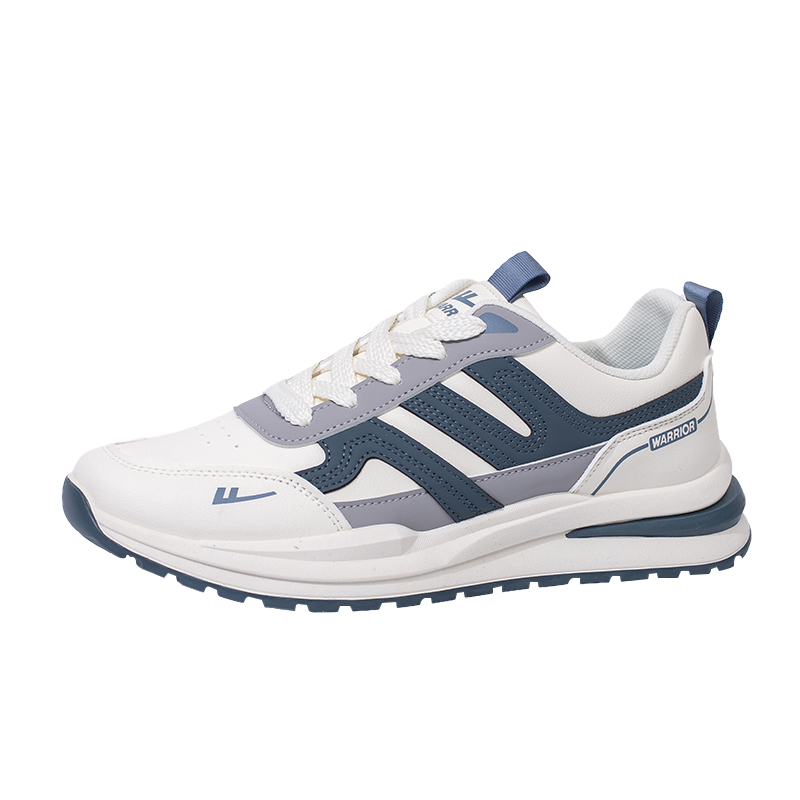 WARRIOR Влагоотводящие износостойкие низкие повседневные туфли мужские бежево-сине-серого цвета
WARRIOR Влагоотводящие износостойкие низкие повседневные туфли мужские бежево-сине-серого цвета