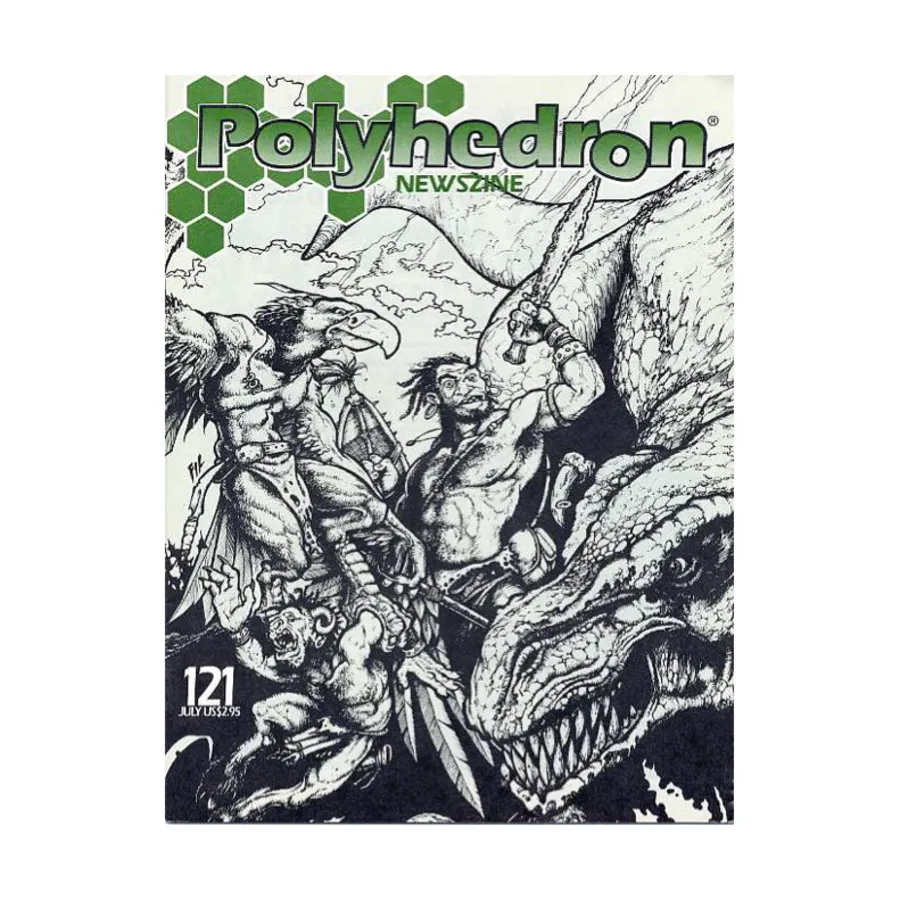 Журнал #121 "Living Jungle Special, Updated Malatra Map", Polyhedron Magazine #101 - #148
Журнал #121 "Living Jungle Special, Updated Malatra Map", Polyhedron Magazine #101 - #148